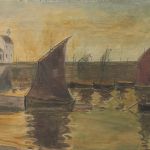 1182 1487 Oljemålning